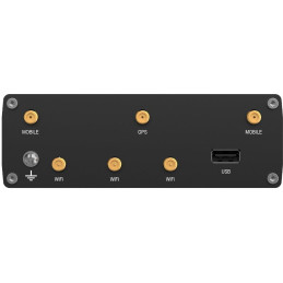 Teltonika RUTC16 průmyslový router   4x LAN, 1x WAN, 4G/LTE Telit, Dual SIM + eSIM, Wi-Fi 6