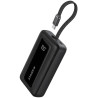 Anker Powerbanka/ 10000mAh/ 30W/ integrovaný USB-C/ displej/ černá
