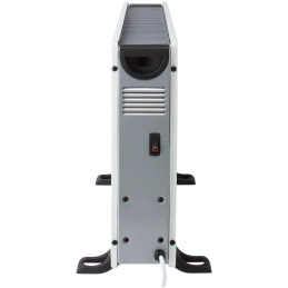 NEDIS Wi-Fi chytré konvekční topné těleso/ termostat/ 3 nastavení teploty/ LCD/ 5 - 37 °C/ výkon 2000 W/ bílé