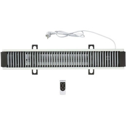 NEDIS Wi-Fi chytré konvekční topné těleso/ termostat/ 3 nastavení teploty/ LCD/ 5 - 37 °C/ výkon 2000 W/ bílé