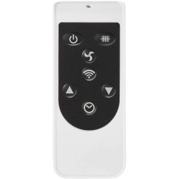 NEDIS Wi-Fi chytré konvekční topné těleso/ termostat/ 3 nastavení teploty/ LCD/ 5 - 37 °C/ výkon 2000 W/ bílé