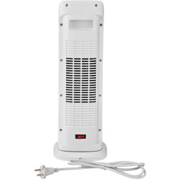 NEDIS Wi-Fi chytrý horkovzdušný ventilátor/ 2000 W/ 2 nastavení teploty/ rotace/ displej/ 10 - 49 °C/ bílý
