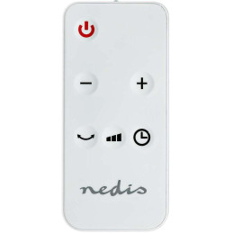 NEDIS Wi-Fi chytrý horkovzdušný ventilátor/ 2000 W/ 2 nastavení teploty/ rotace/ displej/ 10 - 49 °C/ bílý