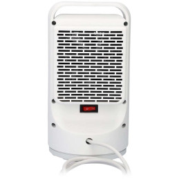 NEDIS Wi-Fi chytrý horkovzdušný ventilátor/ 1500 W/ 2 nastavení teploty/ rotace/ displej/ 10 - 49 °C/ bílý