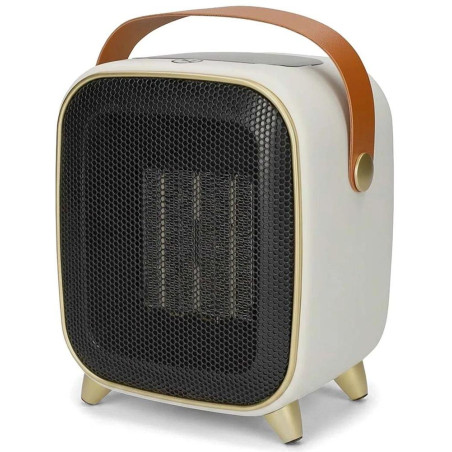 NEDIS keramický horkovzdušný ventilátor PTC/ termostat/ spotřeba 1200 W/ 2 tepelné režimy/ ochrana proti přehřátí