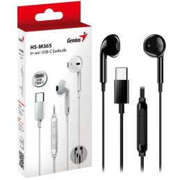 GENIUS headset HS-M365 Black/ černý/ USB-C
