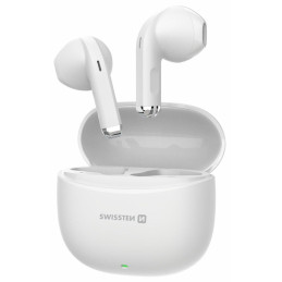 Swissten Bluetooth TWS sluchátka Mini Tune bílá