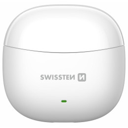 Swissten Bluetooth TWS sluchátka Mini Tune bílá