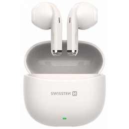 Swissten Bluetooth TWS sluchátka Mini Tune béžová