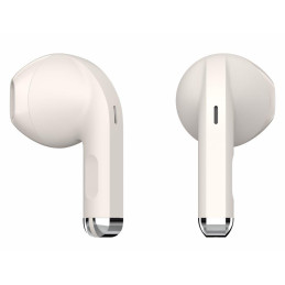 Swissten Bluetooth TWS sluchátka Mini Tune béžová