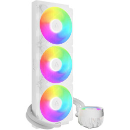 POŠKOZENÝ OBAL - ARCTIC vodní chladič Liquid Freezer III Pro 420 ARGB bílý