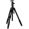 POŠKOZENÝ OBAL - Rollei Stativ C5i / Zátěž 8kg/ Vytažený 159 cm/ Černý