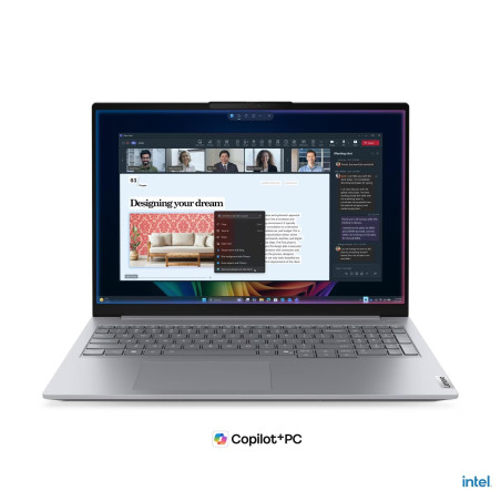 Lenovo ThinkBook 16 G9, Intel® Ultra 7 355, 16" WUXGA(1920x1200) IPS, Intel® Graphics, 32GB, 512GB SSD, W11Pro, šedá,3R