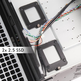 CHIEFTEC AIO rack 4U UNC-409S-AIO-OP / ATX / EATX  bez zdroje / černý