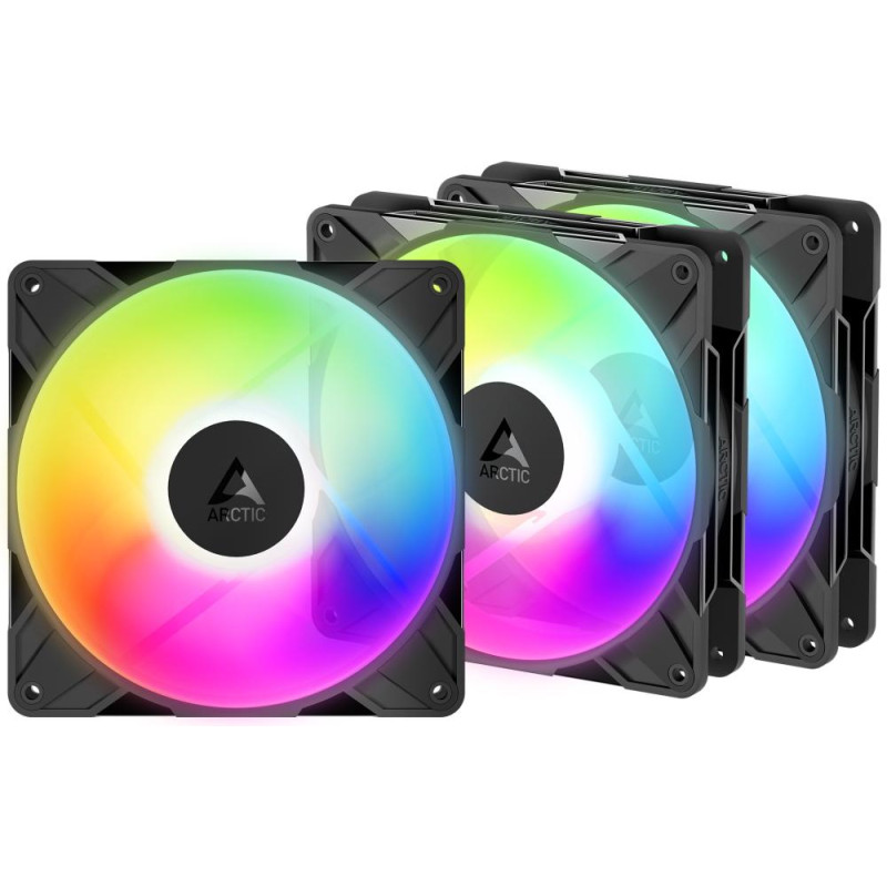 ARCTIC P14 Pro Reverse A-RGB ventilátor 140mm - 3pack