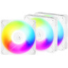 ARCTIC P14 Pro Reverse A-RGB White ventilátor 140mm bílý - 3pack