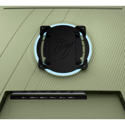 AROZZI NOVA herní monitor 24,5" 25T1K400 Forest Green/ LED/ IPS/ 1920x1080/ 400Hz/ 1000:1/ 1ms/ 2xHDMI/ 2xDP/ zelený