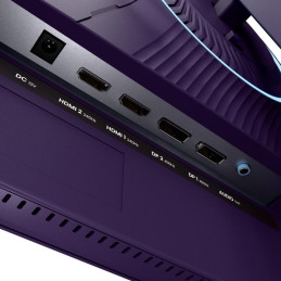 AROZZI NOVA herní monitor 24,5" 25T1K400 Purple/ LED/ IPS/ 1920x1080/ 400Hz/ 1000:1/ 1ms/ 2xHDMI/ 2xDP/ fialový