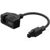 Teltonika PR5MEC21 napájecí adaptér 4-pin s I/O přístupem