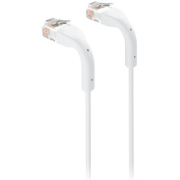 Ubiquiti UniFi Patch Cable 0.4m White 50pack - Patch kabel, UTP, až 10GbE, délka 0.4m, bílý, sada 50ks