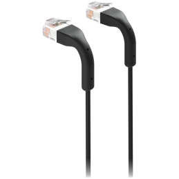 Ubiquiti UniFi Patch Cable 0.4m Black 50pack - Patch kabel, UTP, až 10GbE, délka 0.4m, černý, sada 50ks