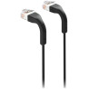 Ubiquiti UniFi Patch Cable 0.4m Black 50pack - Patch kabel, UTP, až 10GbE, délka 0.4m, černý, sada 50ks