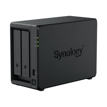 Synology DiskStation DS725neo+, 2-bay NAS, CPU DC AMD Ryzen R1600 64bit, RAM 4GB non ECC, USB-C, LAN 1x 2.5Gb + 1x 1Gb