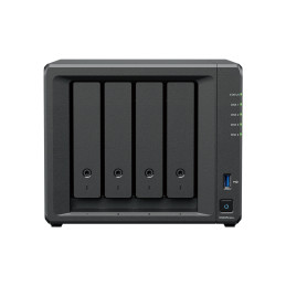 Synology DiskStation DS925neo+, 4-bay NAS, CPU DC AMD Ryzen V1500B 64bit, RAM 4GB non ECC, 2x USB3.2, USB-C, 2x 2.5G LAN
