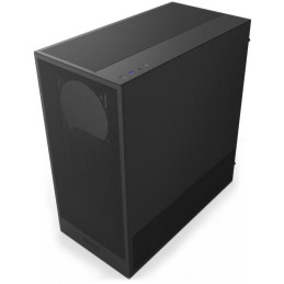 POŠKOZENÝ OBAL - NZXT skříň H5 Flow edition / 2x120 mm fan / USB 3.0 / USB-C 3.1 / průhledná bočnice / mesh panel / černá