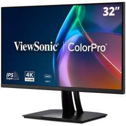 ViewSonic VP3256A-4K / 32"/ IPS/ 16:9/ 3840x2160/ 5ms/ 350cd/m2/ DP/ HDMI/USB-A/ USB-C PD-100W/ PIVOT/ Repro
