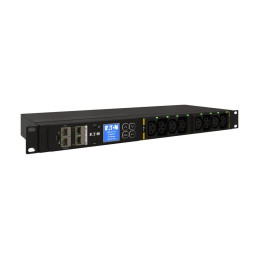 EATON ePDU G4: Řízené IEC 1U horizontální, In: C20 16A 1P - Out: 4xC13,4xC39