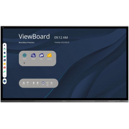 ViewSonic Flat Touch Display IFP8662/ 86"/ UHD / 16/7 /400cd / Android 3-32/ OPS/VGA/HDMI/USB-C/HDMIout
