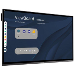 ViewSonic Flat Touch Display IFP8662/ 86"/ UHD / 16/7 /400cd / Android 3-32/ OPS/VGA/HDMI/USB-C/HDMIout