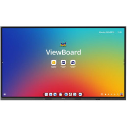 ViewSonic Flat Touch Display IFP110G/ 110"/UHD/400cd / Android / OPS/ HDMI/ USB-C/Subwoofer Speaker/ Black