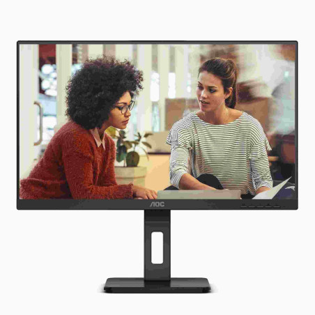 AOC Monitor 24E3QAF, 23,8", IPS, 1920x1080, 16:9, 250cd, 1000:1, 4ms, DP, HDMI, 75Hz, pivot, repro
