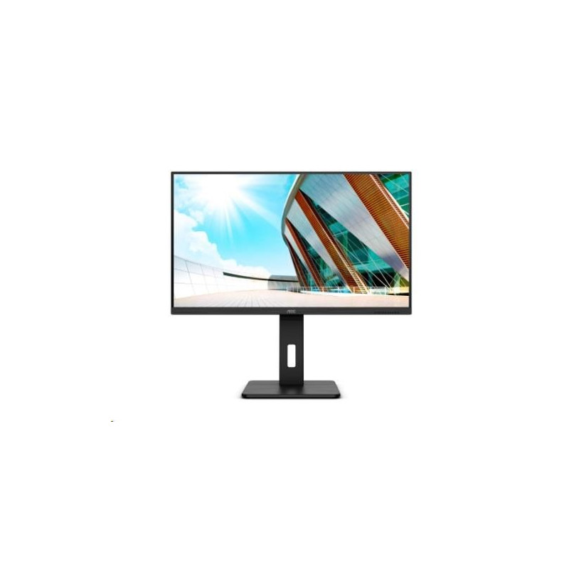 AOC Monitor U32P2, 32", VA, 3840x2160, 16:9, 350cd, 3000:1, 4ms, DP, HDMI, 60Hz, repro