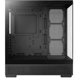 NZXT skříň S5 / ATX / 360mm RGB single-frame reverse fan / 2xUSB 3.2 / USB-C / panoramatická / černá
