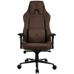AROZZI herní židle VERNAZZA XL Supersoft Brown/ látkový povrch/ hnědá
