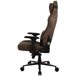 AROZZI herní židle VERNAZZA XL Supersoft Brown/ látkový povrch/ hnědá
