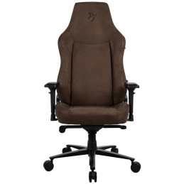 AROZZI herní židle VERNAZZA XL Supersoft Brown/ látkový povrch/ hnědá
