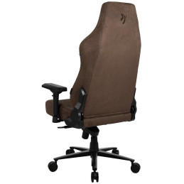 AROZZI herní židle VERNAZZA XL Supersoft Brown/ látkový povrch/ hnědá