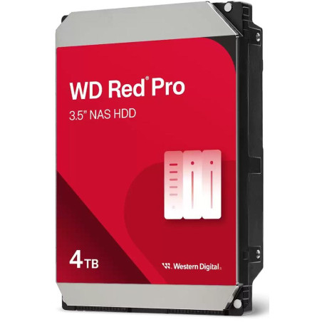WD RED Pro 4TB / WD4006FFBX / SATA 6Gb/s / Interní 3,5"/ 7200 rpm / 256MB