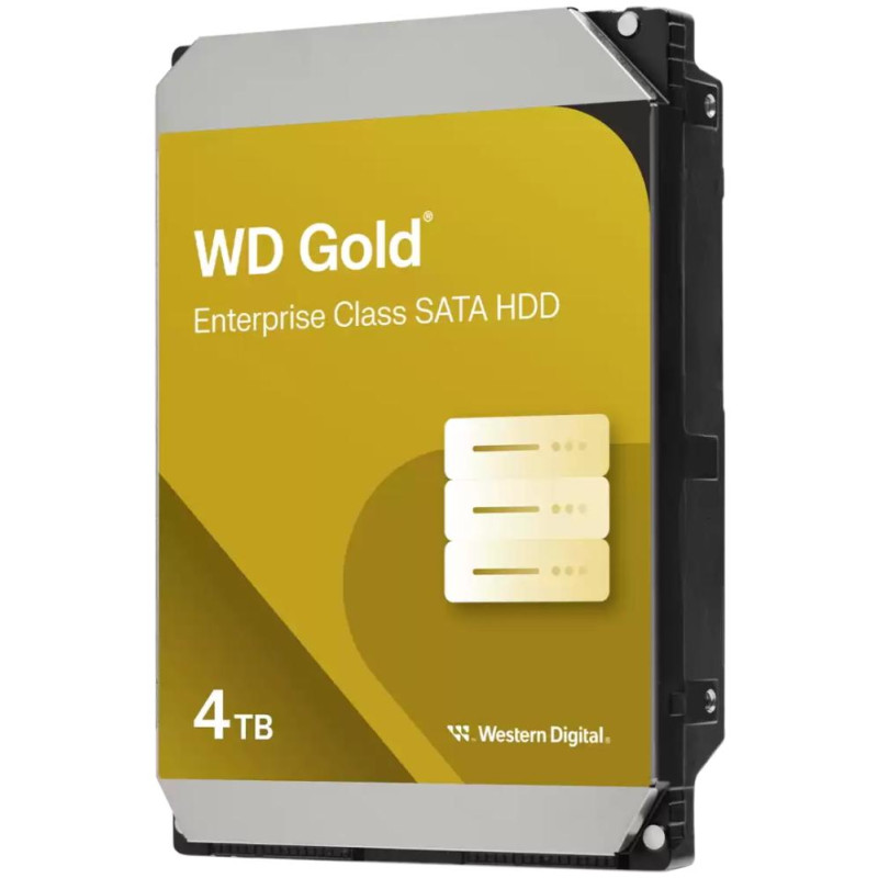 WD GOLD 4TB / WD4005FRYZ / SATA 6Gb/s / Interní / 3,5" / 7200rpm / 256MB
