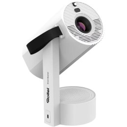 Rollei chytrý přenosný projektor SB-3L/ 1080p až 4K/ 300 ANSI/ 2000:1/ HDMI/ USB/ BT/ Wi-Fi/ Repro/ bílý