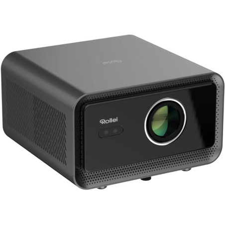 Rollei chytrý přenosný projektor SB-718 1080p až 4K/ 1000 ANSI/ 1000:1/ HDMI/ USB/ BT/ Wi-Fi/ Repro/ bílý