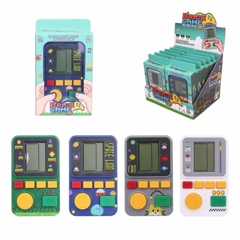Elektronická hra, na baterie, 12 ks v display boxu, 11 x 7 cm
