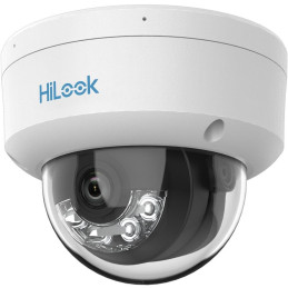 HiLook Powered by HIKVISION/ IPC-D149HAA-LU/ Dome/ 4Mpix/ 2.8mm/ Smart Hybrid Light/ ColorVu 3.0/ MD3.0/ IP67/ IR 30m