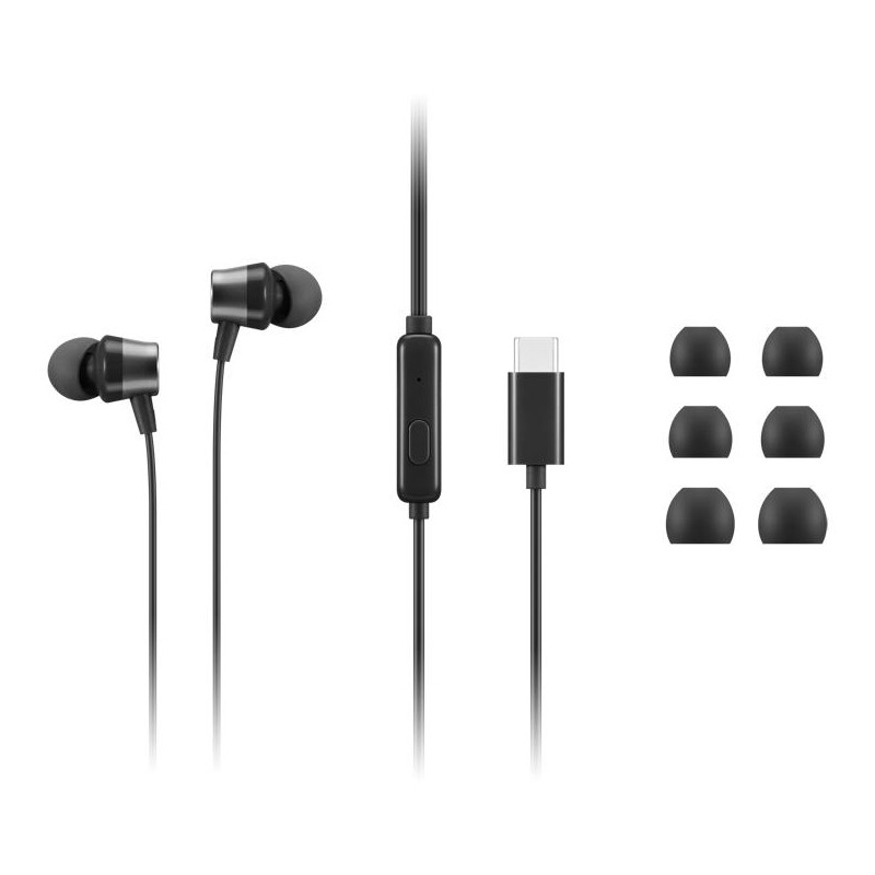 Lenovo USB-C Wired In-Ear Headphones
