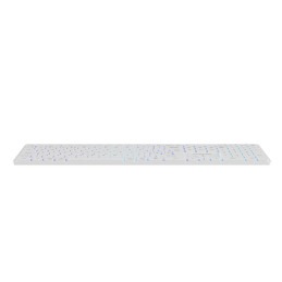 CANYON keyboard HKB-W11 EN/CS RGB Dual Mode Wireless White