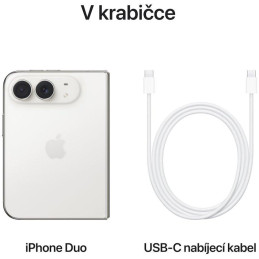 Apple iPhone Duo 2TB Nebesky Bílý